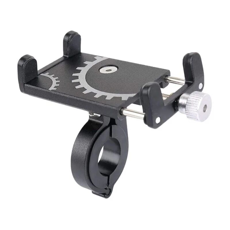 foto del prodotto zvd aluminum alloy bicycle cell phone holder 360 rotation universal handlebar metal mount
