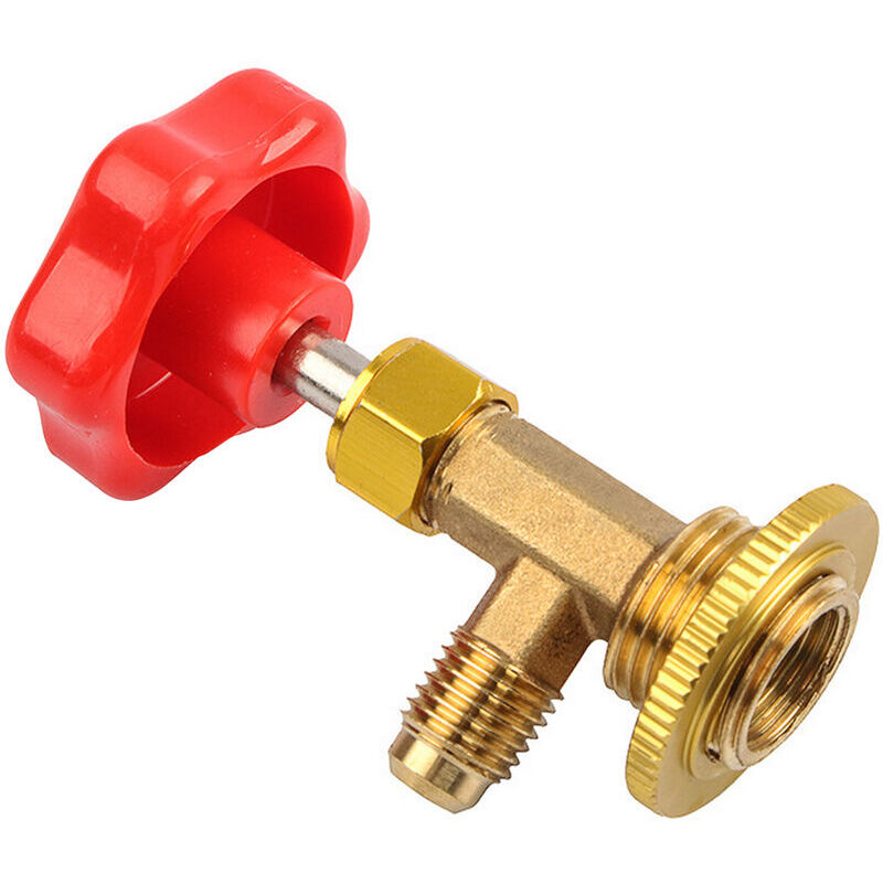 foto del prodotto zvd apribottiglie per refrigerante, strumento per fluorizzazione del frigorifero, tappo per perdite di refrigerante, apribottiglie, attacco