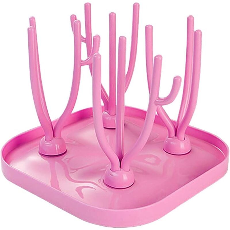 foto del prodotto zvd baby bottle drainer, baby bottle drying rack, tree bottle drainer, bottle drainer, tree bottle drainer, for baby bottles, clean and
