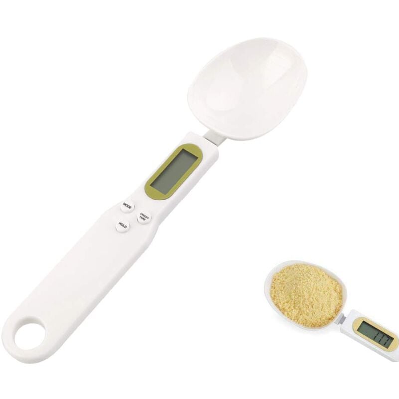 foto del prodotto zvd bilancia da cucina digitale a cucchiaio alta precisione funzione tara pesa e misura bilancia in milligrammi