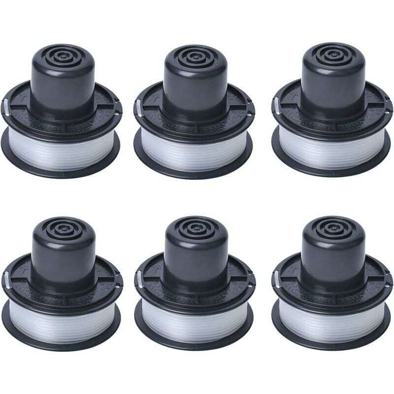 foto del prodotto zvd bobina di filo a6226 compatibile con tagliabordi automatico black and decker auftipp gl250 gl310 gl360 gl360sb con filo da 6 m,