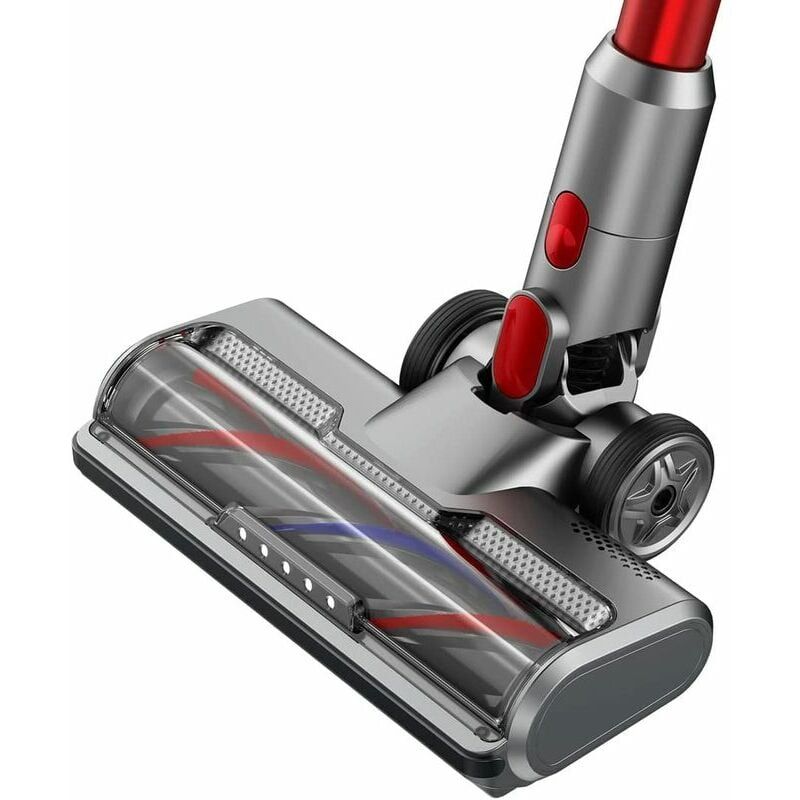 foto del prodotto zvd brush compatible with dyson v10 v8 v7 v11 v15 vacuum cleaner accessory vacuum head with 5 lamps for hard floors and carpets