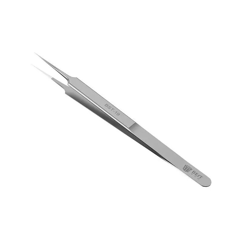 foto del prodotto zvd bst 19 pinzette a filo galleggiante sottile, ultra affilate, allungate, per telefono cellulare, con gomito e pinzette dure