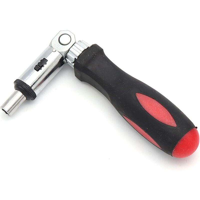 foto del prodotto zvd cacciavite a cricchetto regolabile con rotazione di 180 pratico utensile manuale per il fai da te