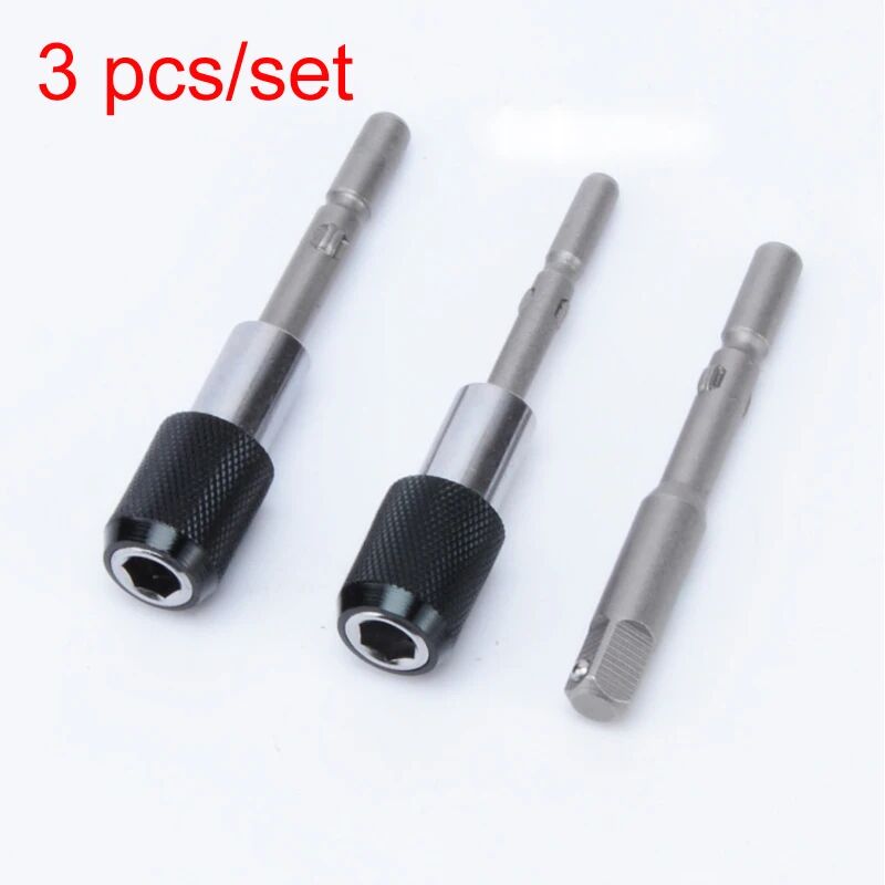 foto del prodotto zvd cacciavite magnetico a gambo esagonale da 3 pezzi set portapunte a sgancio rapido
