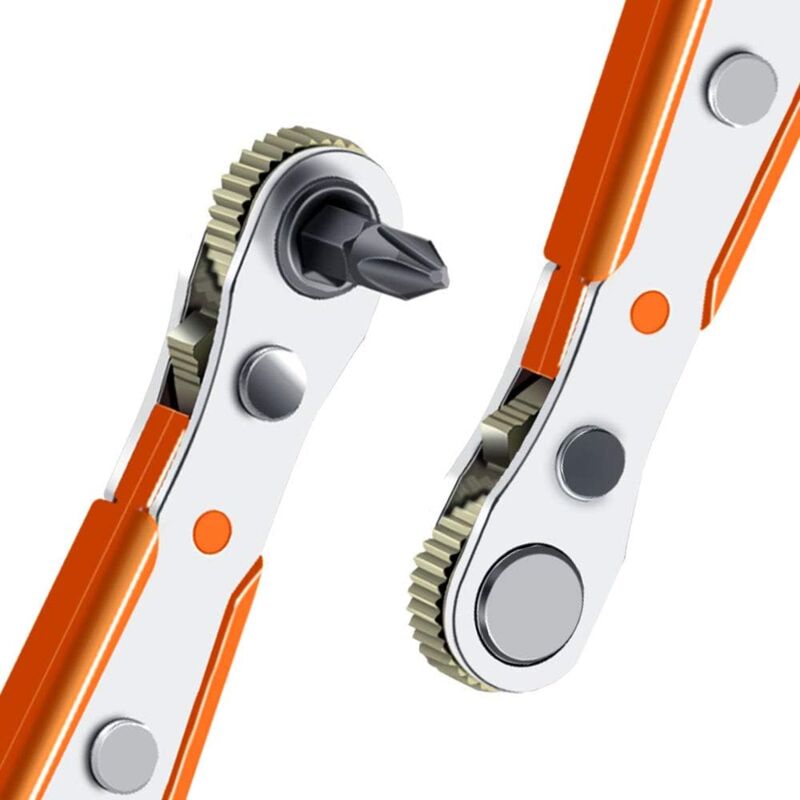 foto del prodotto zvd cacciavite phillips ph 2 x 110mm mini chiavi a cricchetto 1 4 punte per cacciavite phillips mini cacciavite offset