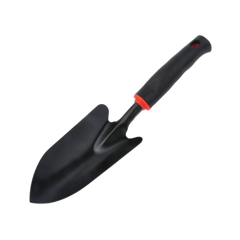 foto del prodotto zvd cazzuola, per pavimenti duri, lunghezza 30 cm, testa in acciaio resistente manico in plastica, nero arancione