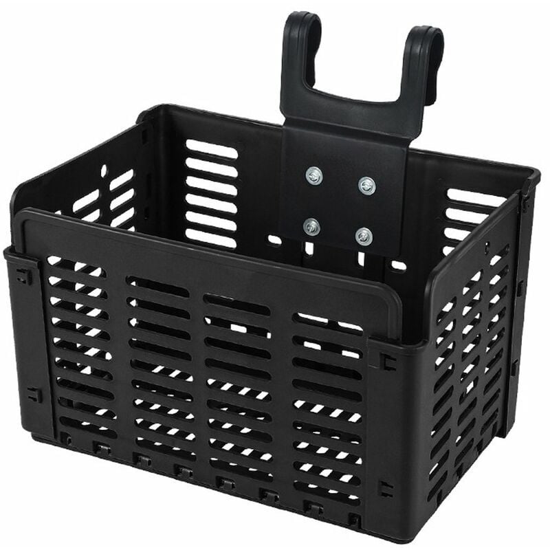 foto del prodotto zvd cestino pieghevole per bicicletta nero borsa per il trasporto e accessori per il ciclismo modello nero 