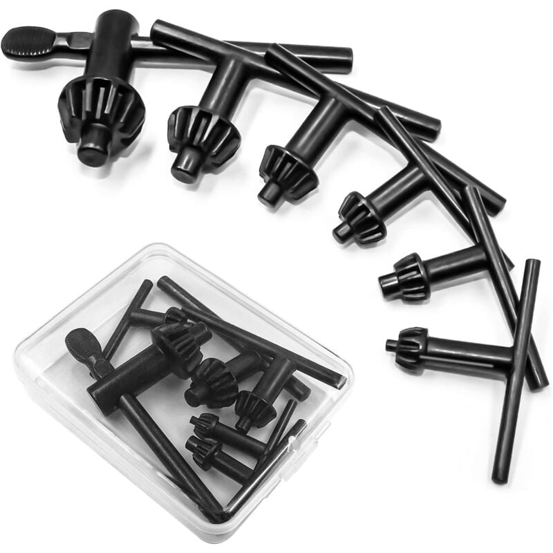 foto del prodotto zvd chiave universale per mandrino trapano 4 6 10 13 16 20 mm, 6 pezzi