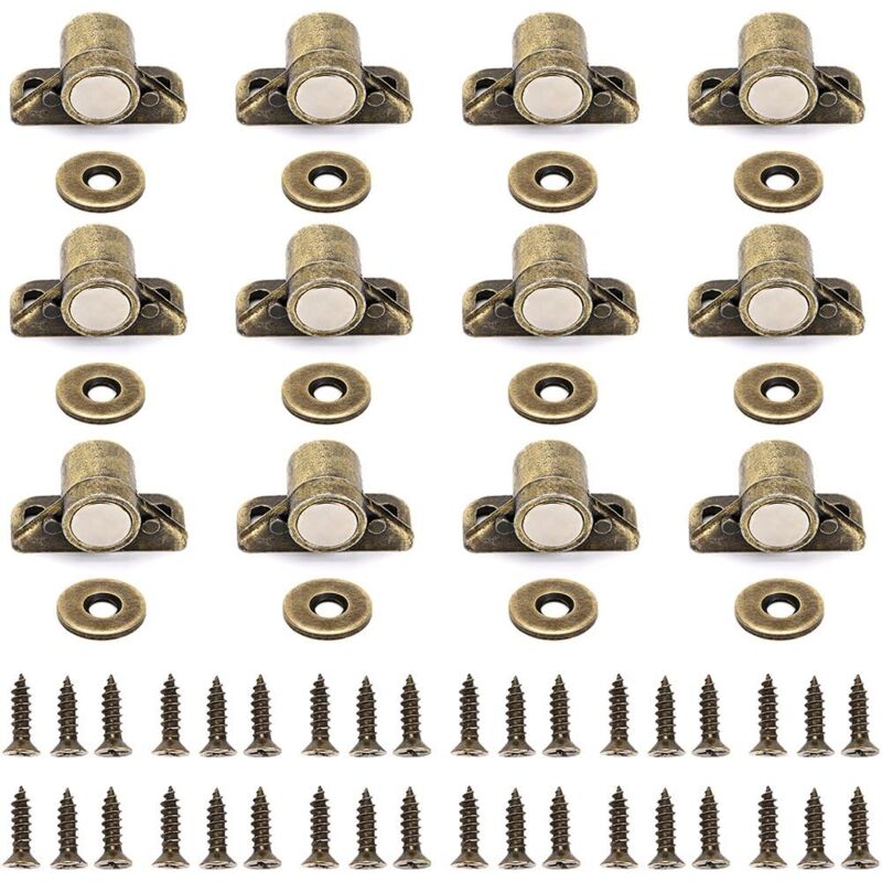 foto del prodotto zvd chiusure magnetiche set da 12 per armadietti da cucina o guardaroba