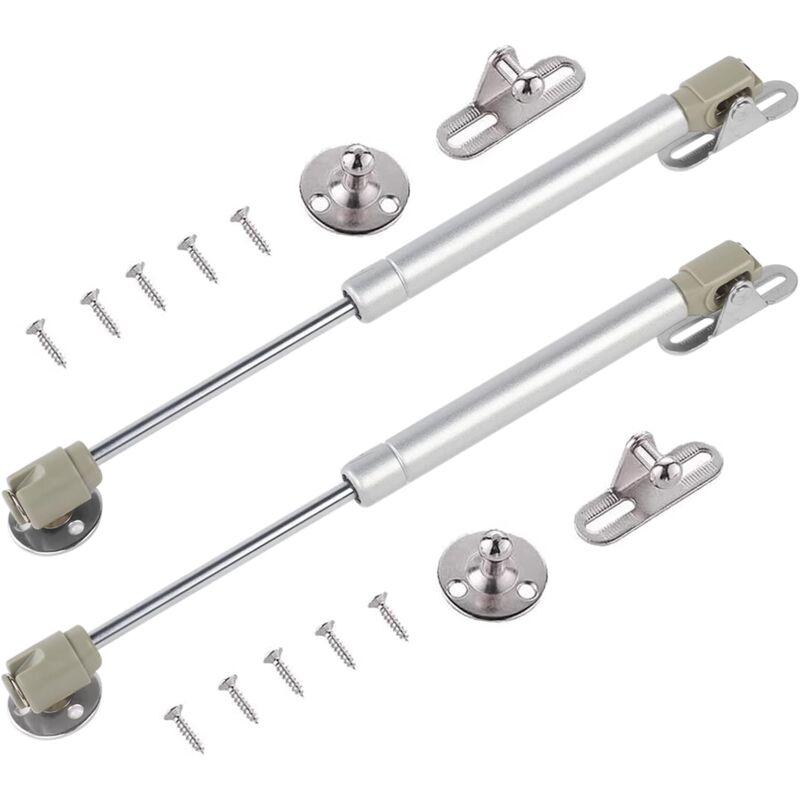 foto del prodotto zvd cilindro di sollevamento idraulico per mobili da 40n e 270 mm argento, confezione da 2 