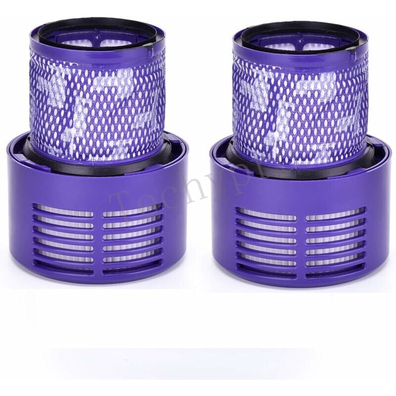 foto del prodotto zvd cleaning accessorypack of 2 spare v10 filter parts for dyson cyclone v10 animal absolute motorhead total clean, with part number 969082 01