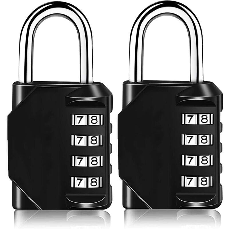 foto del prodotto zvd combination padlock heavy duty combination lock 4 digit combination lock for gym, school, gate, shed, garage, locker, luggage locker and tool
