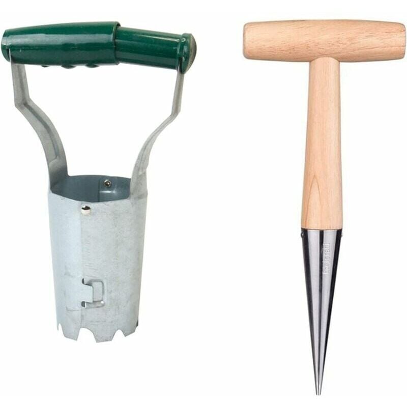 foto del prodotto zvd confezione da 2 vasi per bulbi con fioriera, fioriera per bulbi, set di attrezzi da giardino per piantare fiori e piantine