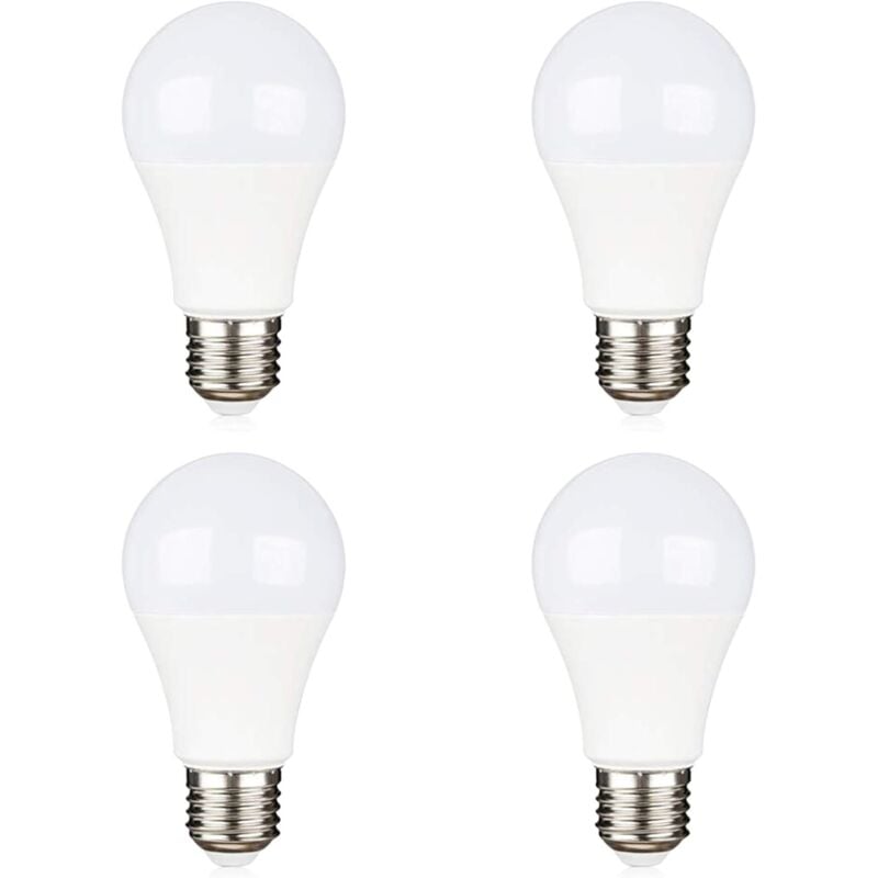foto del prodotto zvd confezione da 4 lampadine led e27 9w, bianco freddo 6000k equivalenti a 75w alogene , ac dc 12v 24v