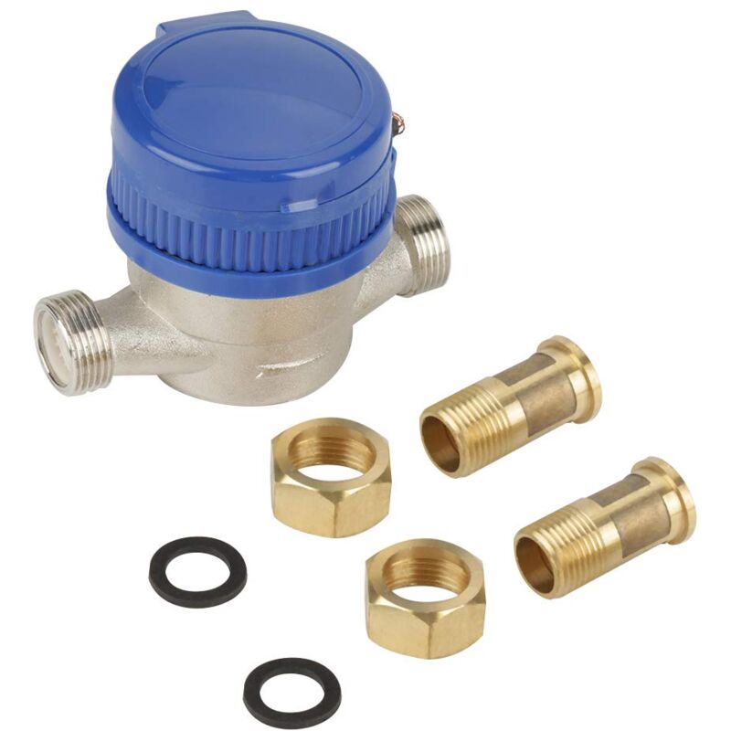 foto del prodotto zvd contatore dell acqua intelligente dn15 tipo a rotore, alta sensibilit , display digitale, contatore dell acqua fredda del rubinetto tss300e
