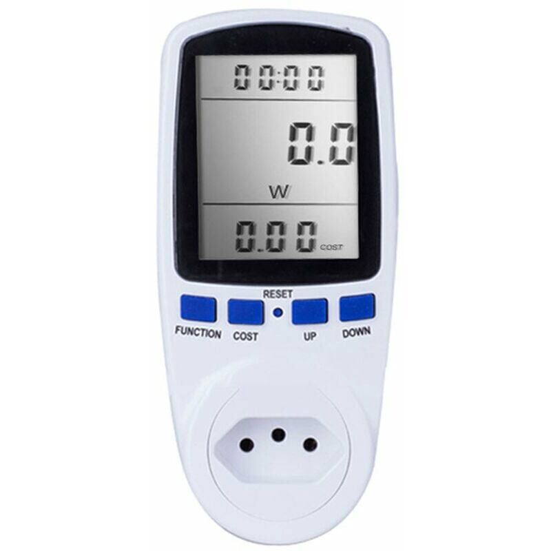 foto del prodotto zvd contatore di energia digitale lcd analizzatore di elettricit kwh br socket