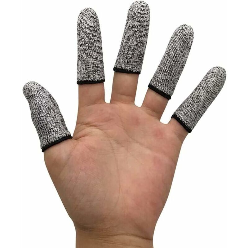 foto del prodotto zvd copridita protettivi antitaglio per cucinare, lavorare, intagliare antiscivolo riutilizzabili confezione da 12