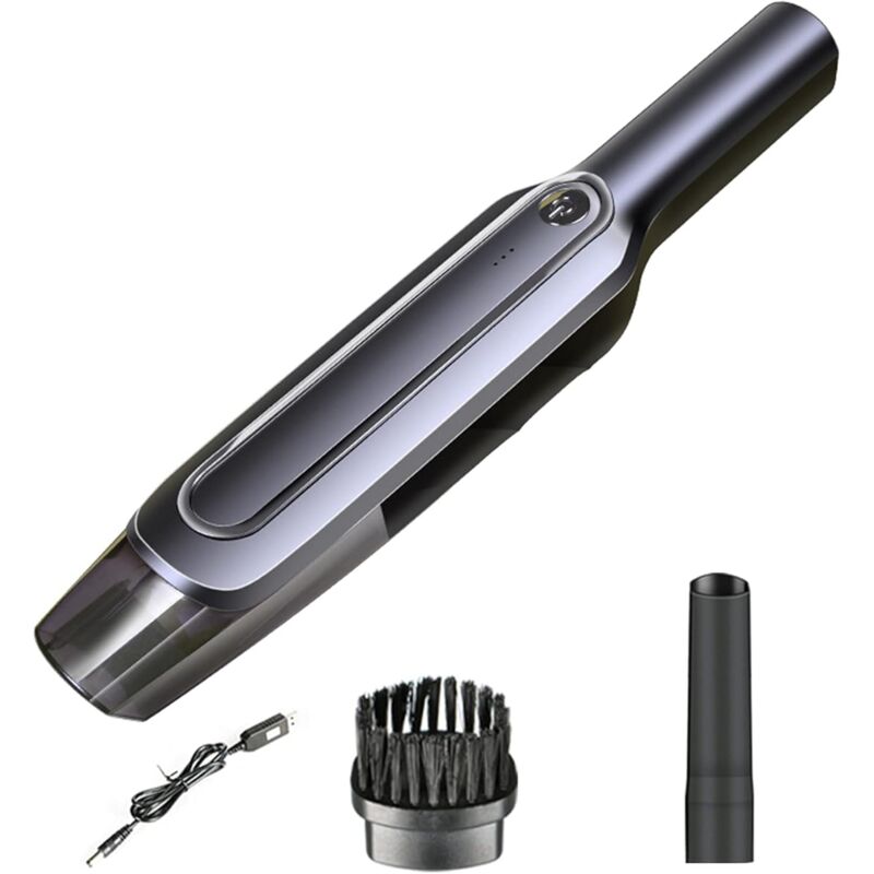 foto del prodotto zvd cordless handheld vacuum cleaner, 6000pa and 60w wet and dry vacuum cleaner, 4000mah portable usb rechargeable car vacuum cleaner, powerful