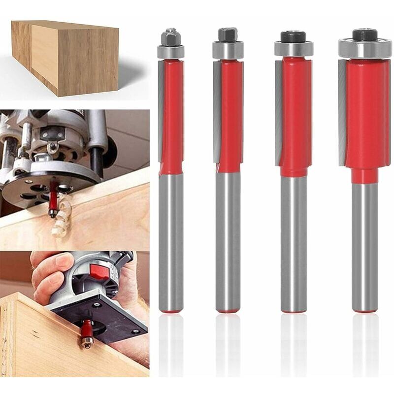 foto del prodotto zvd cuscinetto per router da 6 mm utensile per falegnameria lavorazione del legno