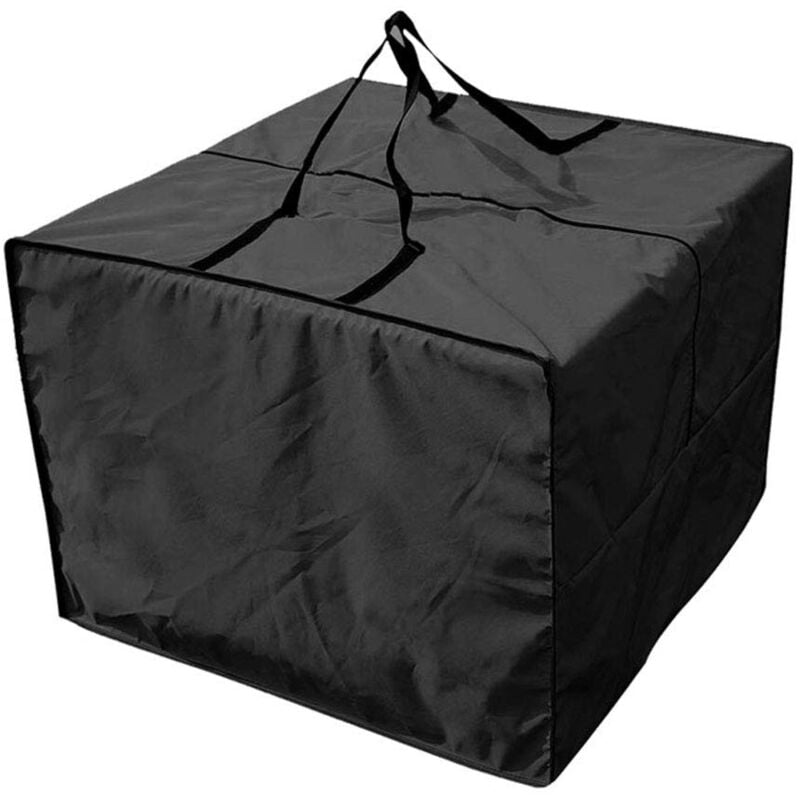 foto del prodotto zvd cushion storage bag durable garden cushion storage bag with handle and zippered outdoor cushion storage cover with a capacity of 81 x 81 x