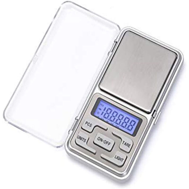 foto del prodotto zvd digital scale, 200g 0.01g professional precision scale letter scale scale pocket scale, very precise, professional wake up easy, pocket