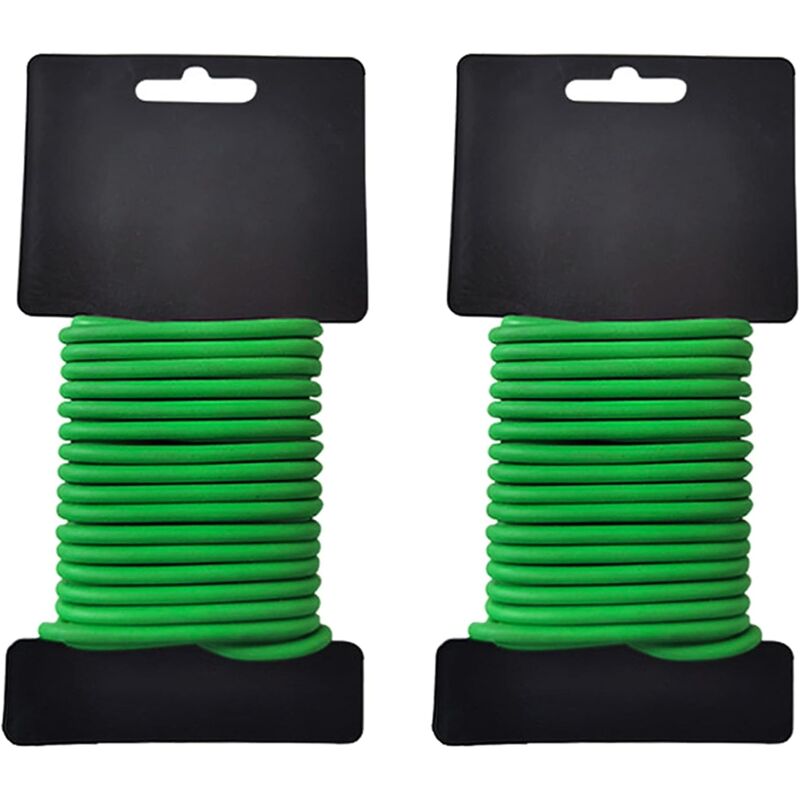 foto del prodotto zvd filo flessibile per piante da giardino fascette resistenti 2 5 mm x 10 m