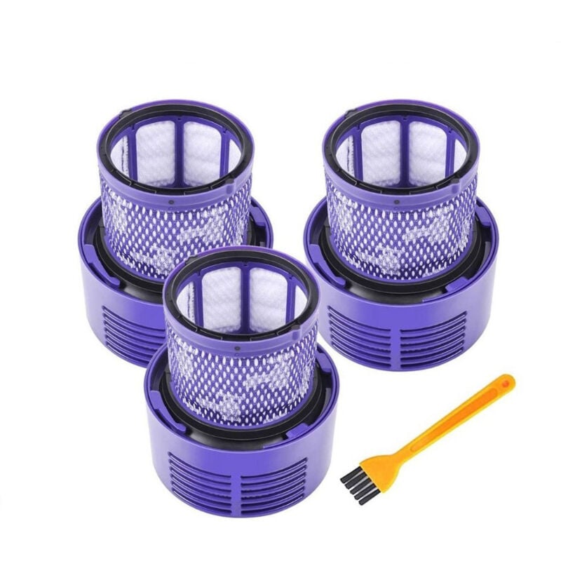 foto del prodotto zvd filter for dyson v10, 3 filters for dyson v10 sv12 cordless vacuum cleaner accessory