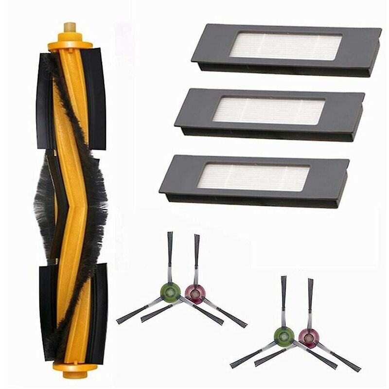 foto del prodotto zvd filtro hepa e spazzole per ecovacs ozmo 920 950 t5 t8 t8 aivi n8 pro parti di ricambio