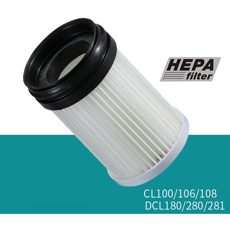 foto del prodotto zvd filtro hepa per aspirapolvere makita cl100 filtro per aspirapolvere lavabile per cl100 106 108 dcl180 280 281