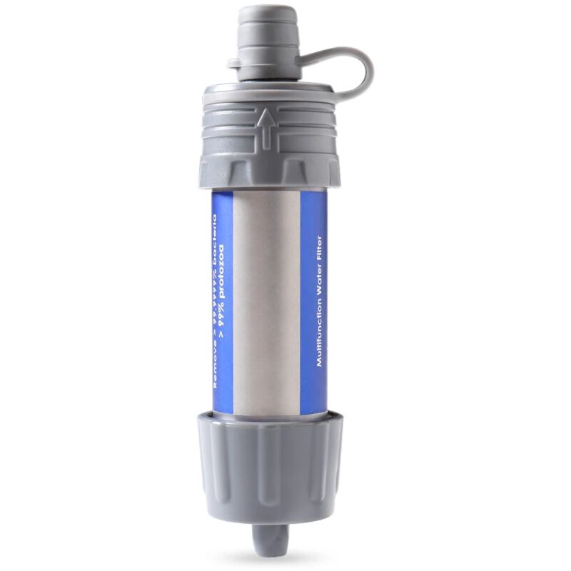 foto del prodotto zvd filtro per l acqua in paglia per la sopravvivenza all aperto purificatore per emergenze, escursioni e campeggio