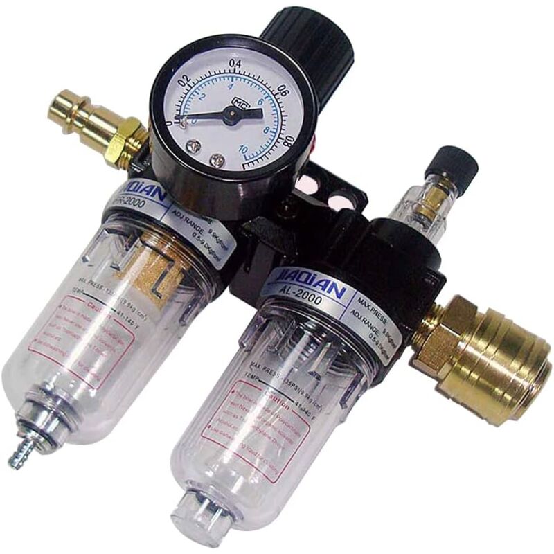 foto del prodotto zvd filtro regolatore aria 1 4 regolatore di pressione con separatore olio acqua