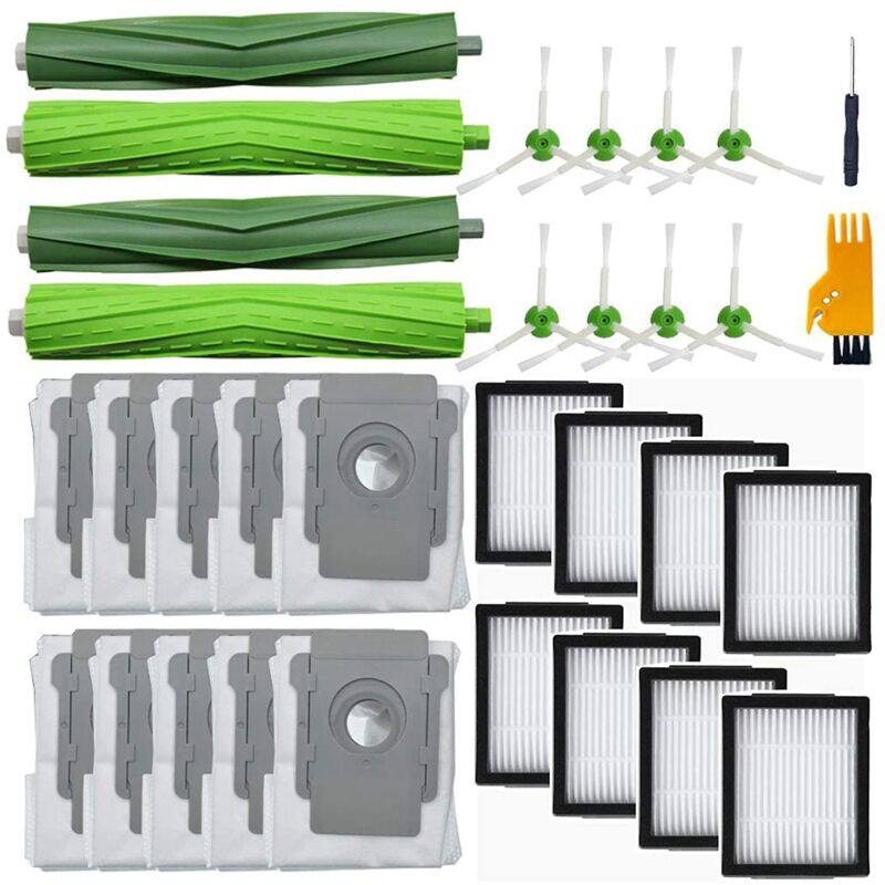immagine 0 del prodotto zvd for irobot roomba i7 i7 i6 i8 i3 plus hepa filters vacuum bags