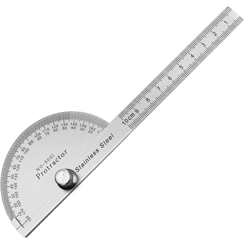 foto del prodotto zvd goniometro in acciaio inossidabile digitale da 0 a 180 gradi 100 mm 