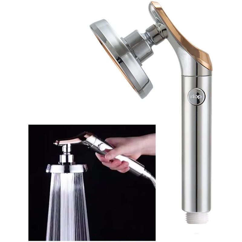 foto del prodotto zvd grande soffione per vasca e doccia portatile cascata ad alta pressione accessori per il bagno