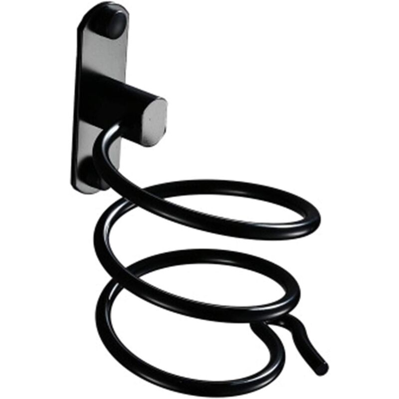 foto del prodotto zvd hair dryer holder, wall adhesive hair dryer holder ring hair dryer holder hair dryer holder
