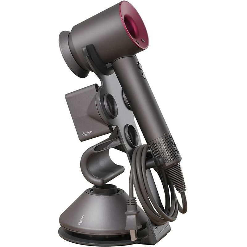 foto del prodotto zvd hairdryer holder for dyson supersonic hair dryer holder, accessories organizer for dyson hair dryer, accessories counter 