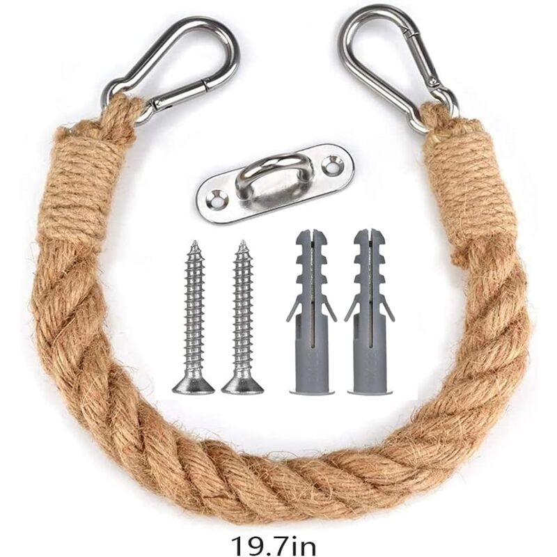 foto del prodotto zvd hemp rope toilet paper holder, bathroom paper holder, rope toilet roll holder, vintage rope bathroom towel holder for bathroom and toilet