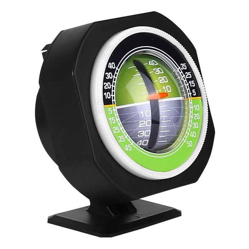 foto del prodotto zvd inclinometro per auto led mini compatto, compasso angolare inclinometro bilanciatore