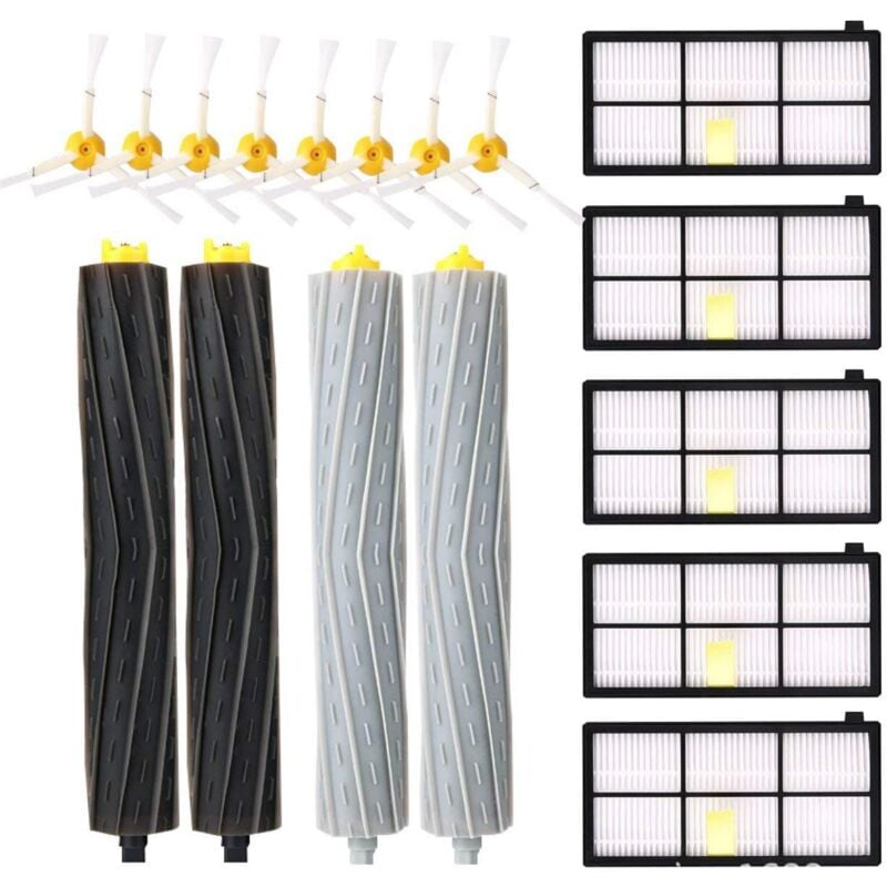foto del prodotto zvd irobot accessories for 960 980 895 880 870 871 etc, 800 900 series brush replacement parts kit for irobot roomba vacuum cleaner 5 8 4 