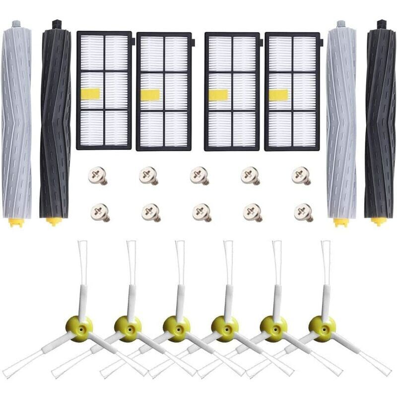foto del prodotto zvd kit di accessori di ricambio per irobot roomba compatibile con i modelli 800 900 805 850 851 860 865 866 870 871 880 885 890 891 896 960 966