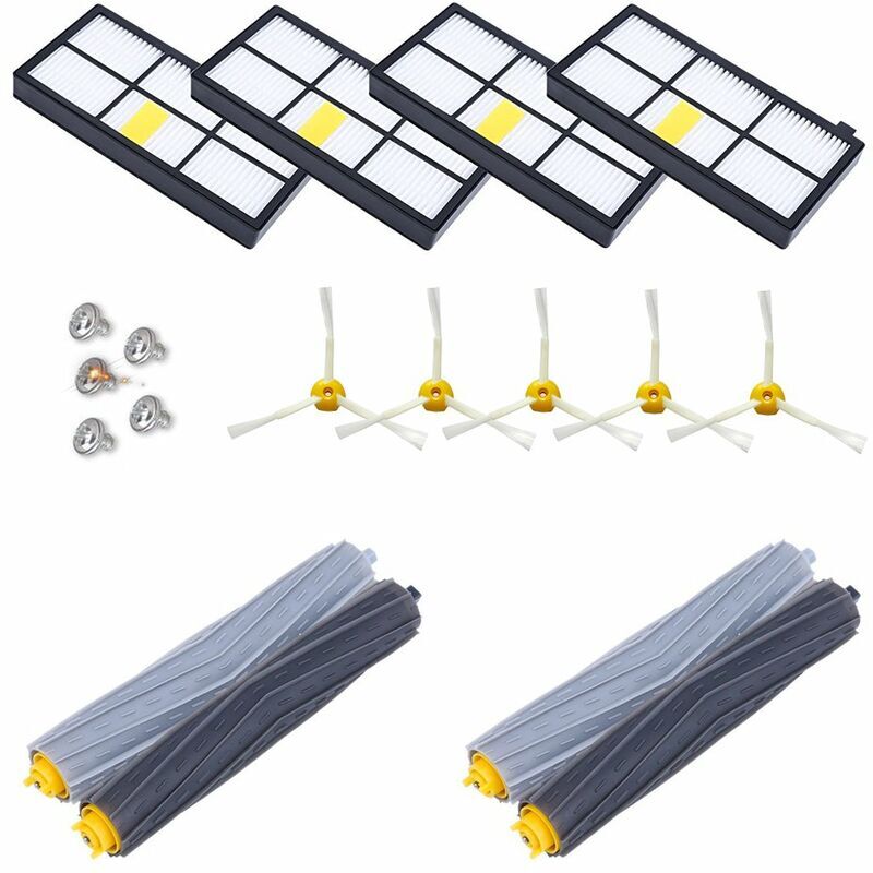 foto del prodotto zvd kit di accessori per irobot roomba serie 800 parti di ricambio incluse