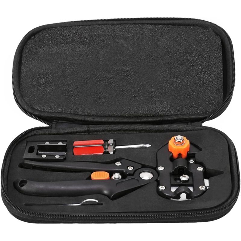 foto del prodotto zvd kit di utensili per innesto, utensile da taglio per innesto di alberi da frutto in acciaio inossidabile per impieghi gravosi, per alberi da