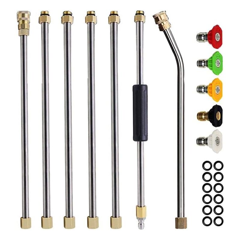 foto del prodotto zvd kit idropulitrice 5 ugelli, o ring, 7 pistole di espansione