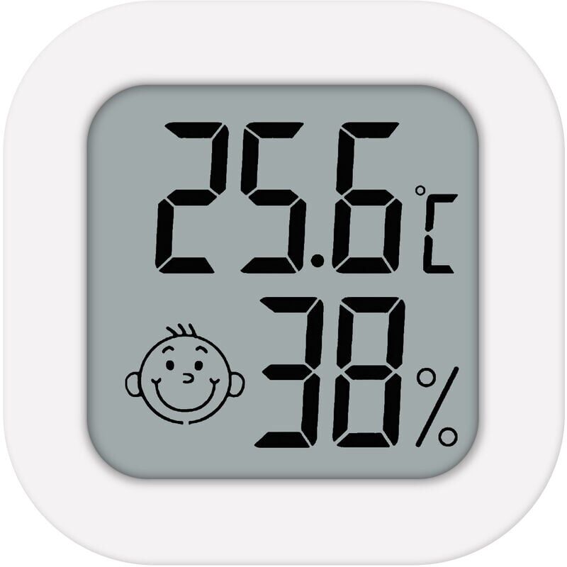 foto del prodotto zvd kkmoon mini termometro interno umidit monitor lcd digitale sensore igrometro indicatore temperatura termometro ambiente misuratore