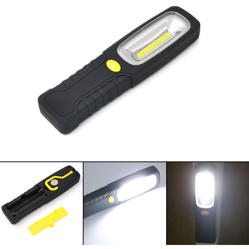 foto del prodotto zvd lampada da lavoro, lampada da ispezione a led, torcia elettrica, illuminazione esterna impermeabile con magnete e gancio anticaduta