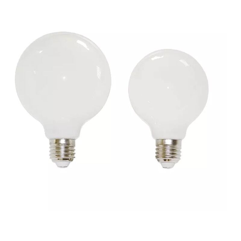 foto del prodotto zvd lampadine led dragon ball confezione da 2, bianco latte, risparmio energetico 7w 9w, 2700k, e27 