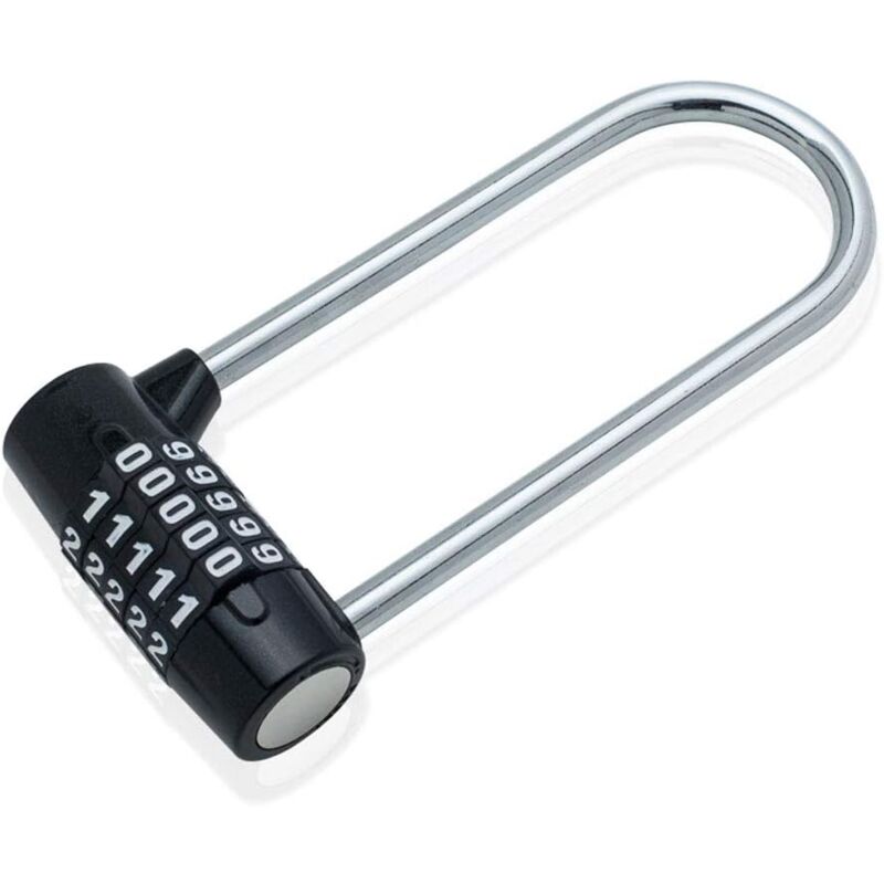 foto del prodotto zvd large long beam locker cabinet door handles combination lock padlock gym 5 digits luggage security locker cabinet