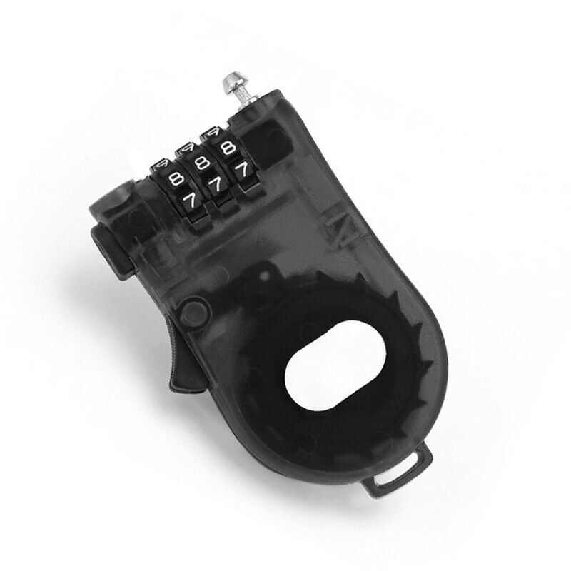 foto del prodotto zvd lucchetto a combinazione retrattile da 1 m lucchetto per avvolgipacchi per bicicletta blu nero