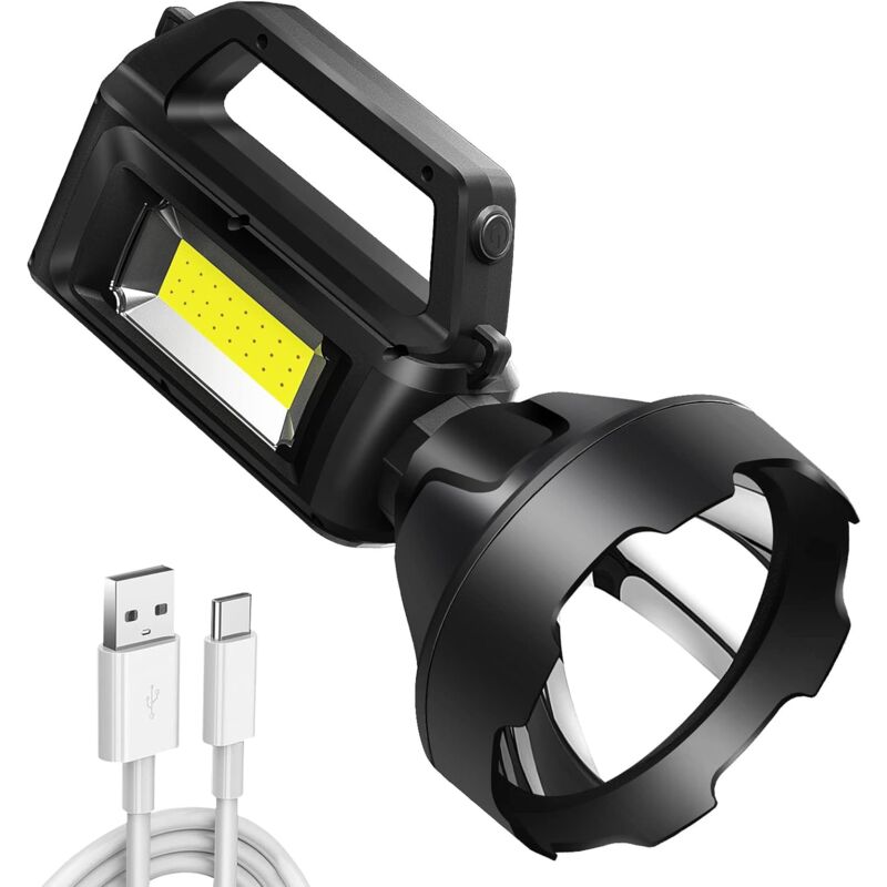 foto del prodotto zvd luce da campeggio a led, torcia ricaricabile 6 modalit di illuminazione, funzione power bank, impermeabile